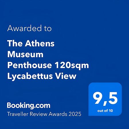 The Athens Museum Penthouse 120Sqm Lycabettus View Lejlighed Eksteriør billede